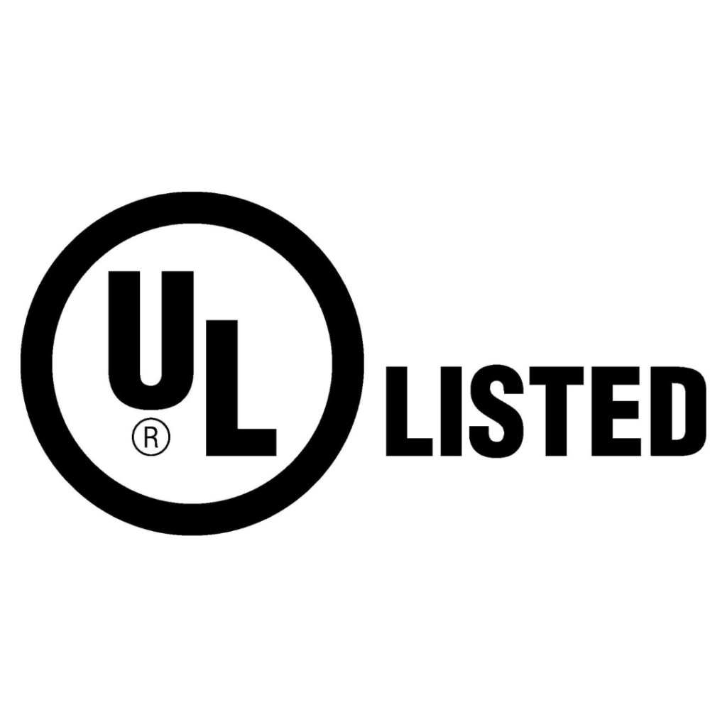 UL-LISTED CERTIFICATE