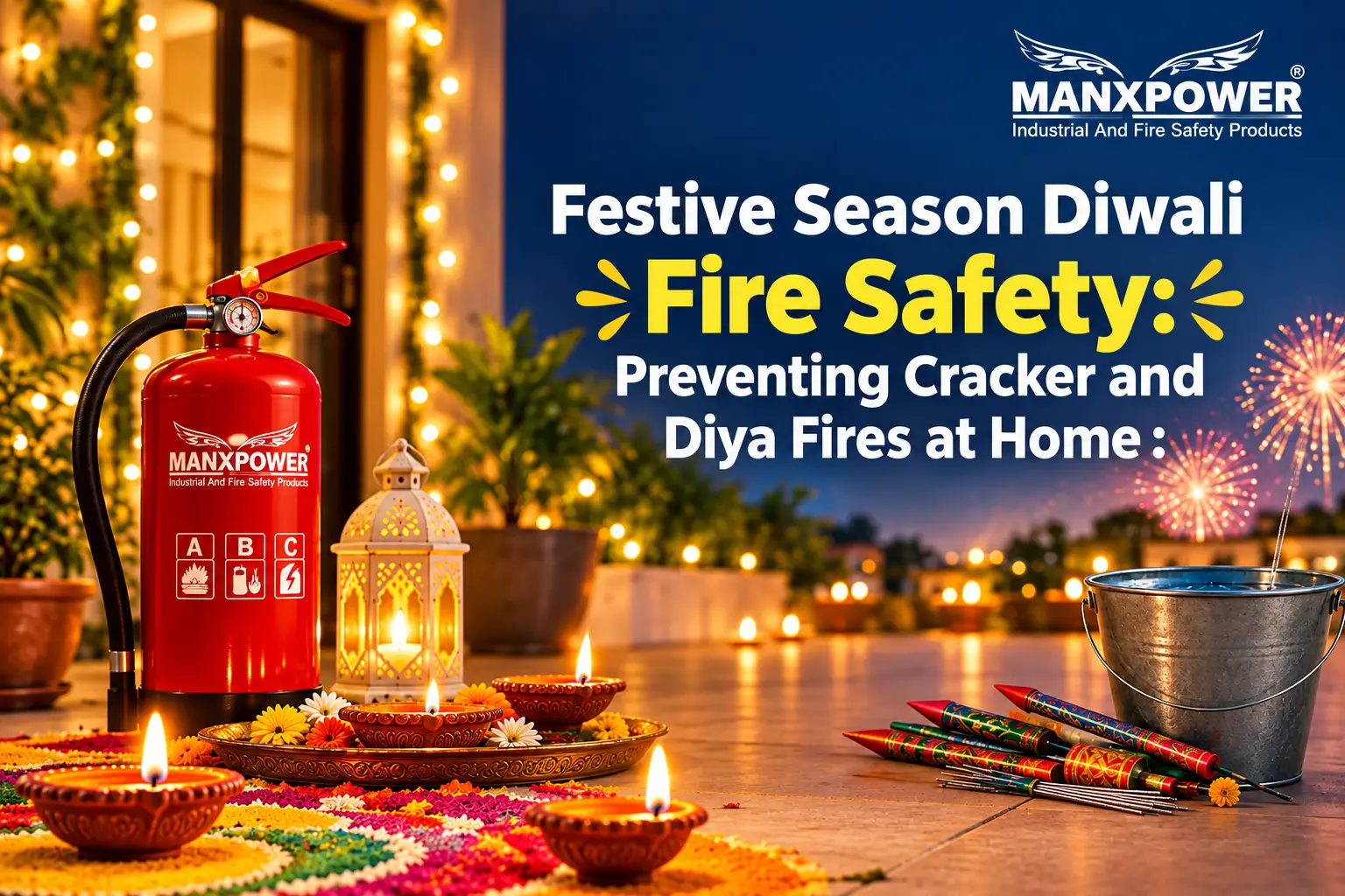 Festive Diwali Fire Safety Awareness | Manx Power