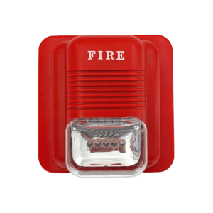 Fire Strobe Siren Visual Audible Alarm 24V DC - MANXPOWER