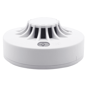 MANXPOWER Gold standalone battery-operated smoke detector for homes and offices